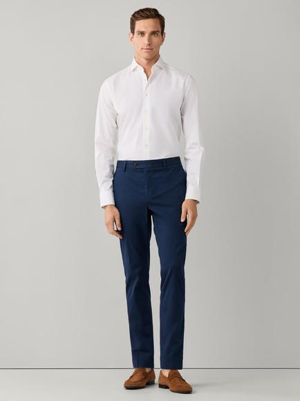 Hackett London Slim Fit Kensington Ribbed Cotton Blend Chinos - view 2, Old Navy