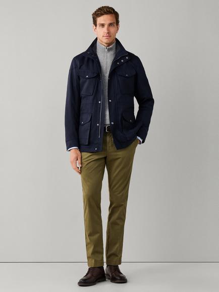 Hackett London Velospeed Jacket - view 2, Midnight Blue