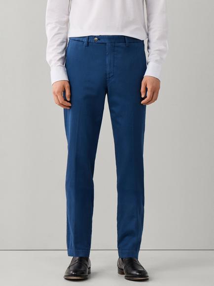 Hackett London Slim Fit Kensington Comfort Stretch Trousers, Airforce Blue