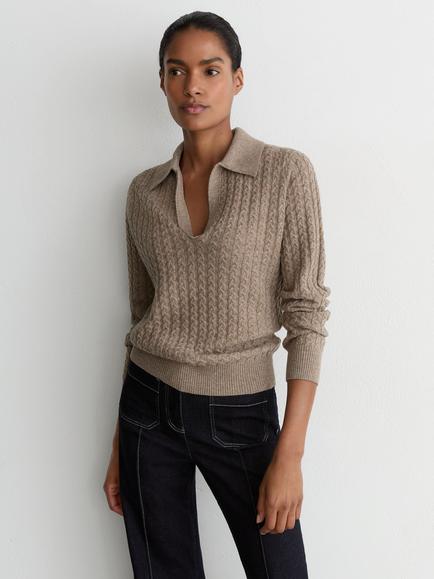 Reiss Millie Wool Rich Jumper, Neutral, Neutral