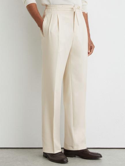 Reiss Arden Trousers, Ecru