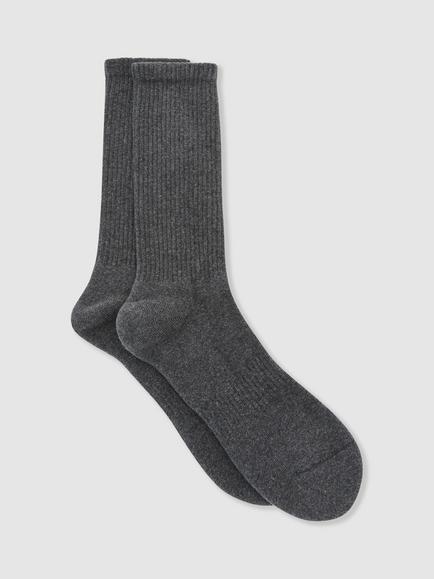 Reiss Maxim Cotton Rich Socks, Charcoal Grey, Charcoal Grey