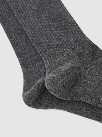 Reiss Maxim Cotton Rich Socks, Charcoal Grey - view 2, Charcoal Grey
