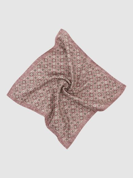 Reiss Florin Silk Pocket Square, Soft Pink - view 2, Soft Pink