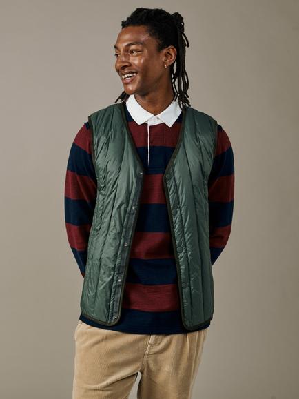 Aubin Knight Down Liner Gilet, Khaki, Khaki