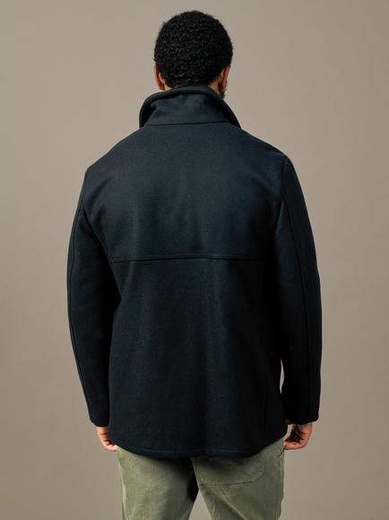 Aubin Oasby Pure Wool Car Coat, Black - view 2, Black
