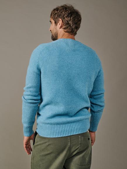Aubin Prestwick Pure Wool Jumper - view 2, Peppermint
