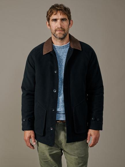 Aubin Bennett Utility Jacket, Black, Black