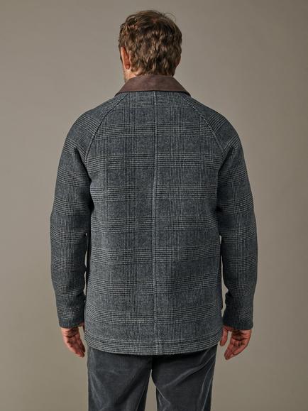 Aubin Lockwood Wool Rich Barn Jacket, Multi - view 2, Multi