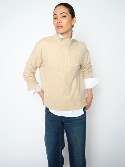 MOS MOSH Mmaima Cashmere Jumper, Oxford Tan, Oxford Tan
