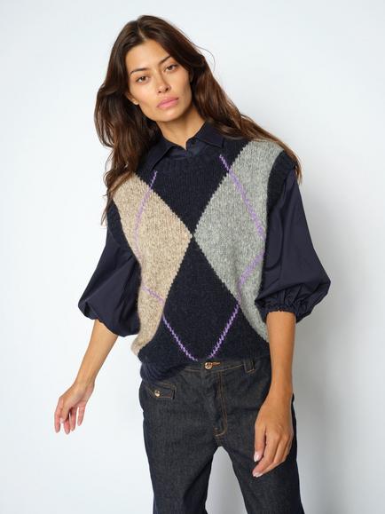 MOS MOSH Mmjennine Alpaca Rich Knit Jumper, Salute Navy, Salute Navy