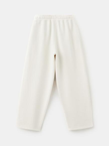 Mango Kids' Relaxed Drawstring Joggers, Raw - view 2, Raw