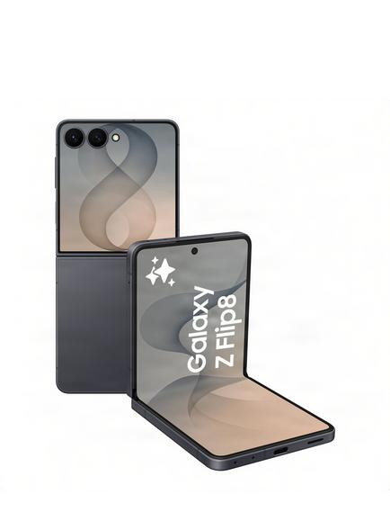 Samsung Galaxy Z Flip8, 5G Foldable Smartphone, 12GB RAM, 6.9", Galaxy AI, 5G, SIM Free, Graphite