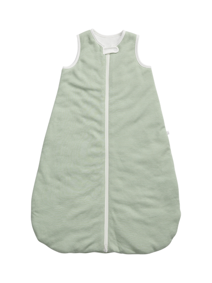 MORI Baby Striped Sleeping Bag, 1.5 Tog, Green, Green