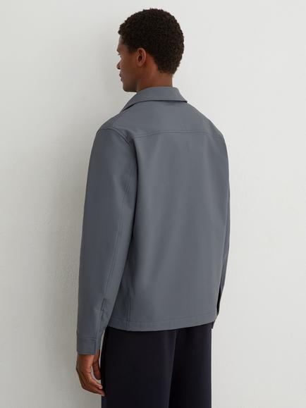 Reiss Divide Casual Shirt, Airforce Blue - view 2, Airforce Blue