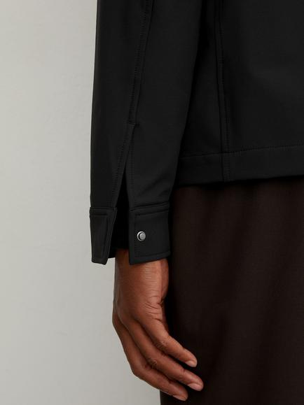 Reiss Divide Casual Shirt, Black - view 2, Black