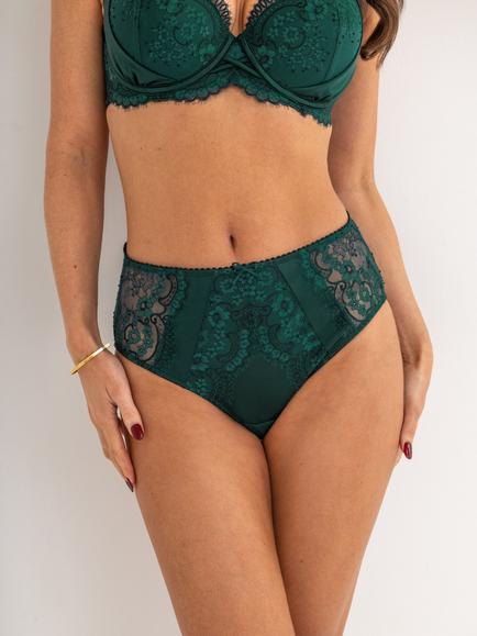 Pour Moi Hollywood High Waist Control Knickers, Forest - view 2, Forest
