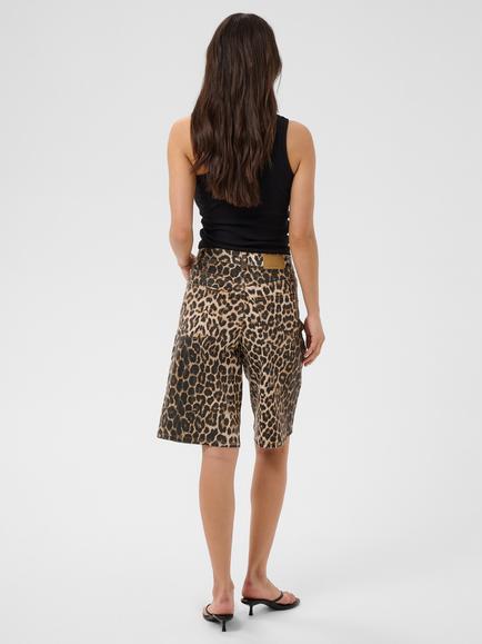 KAFFE Jessica Shorts, Black/Brown - view 2, Black/Brown