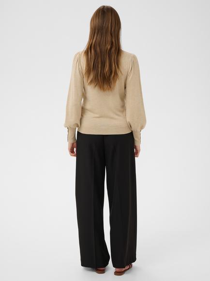 KAFFE Lizza Jumper - view 2, Feather Gray Melange