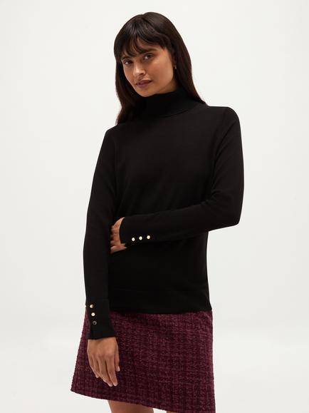 Hobbs Lara Jumper, Black, Black