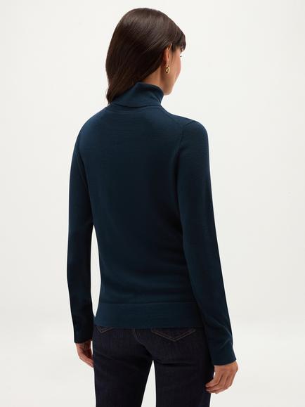 Hobbs Lara Merino Wool Jumper - view 2, Blue