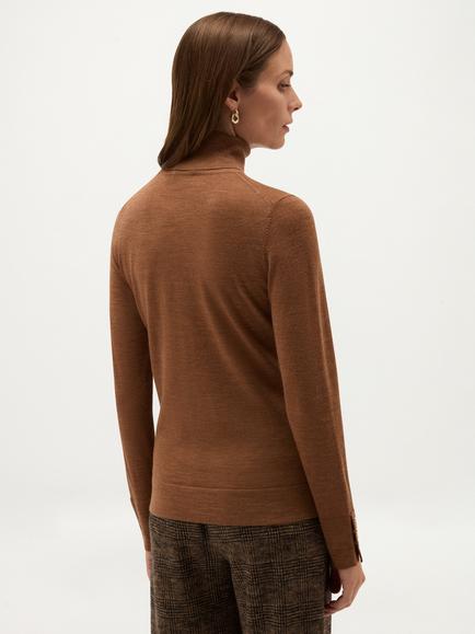 Hobbs Lara Merino Wool Jumper - view 2, Brown