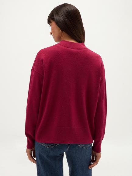 Hobbs Lettie Wool Blend Jumper, Pink - view 2, Pink