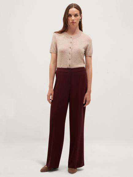 Hobbs Hadley Smart Trousers, Purple, Purple