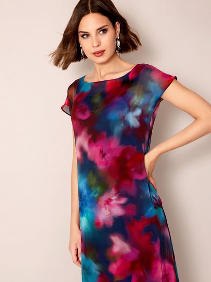 Alie Street Sasha Maxi Dress, Moonlit Florals - view 2, Moonlit Florals
