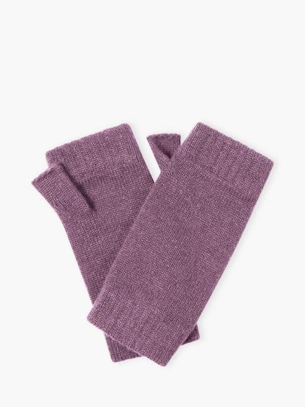 Brora Cashmere Wristwarmers Gloves, Nimbus, Heron