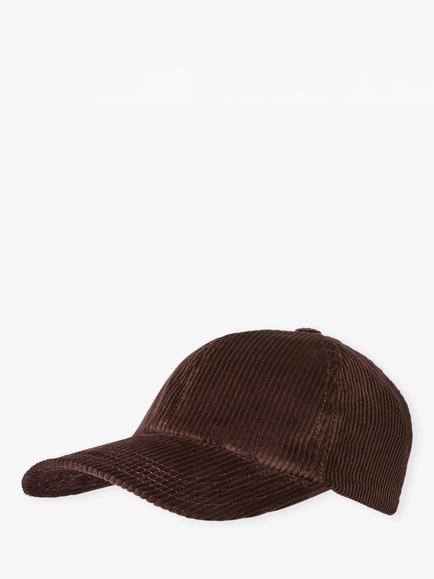 Brora Corduroy Cap, Chocolate, Chocolate