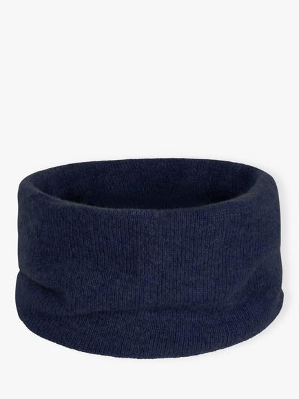 Brora Cashmere Gauzy Scarf, French Navy