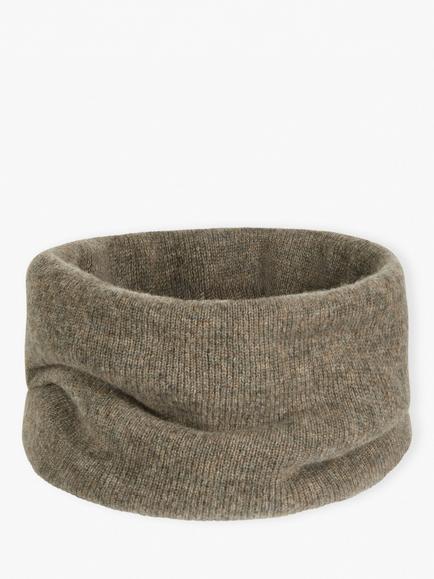 Brora Cashmere Gauzy Scarf, Mushroom
