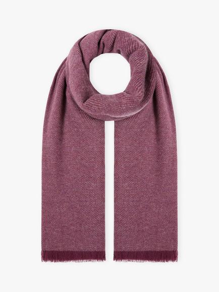 Brora Cashmere Scarf, Heather, Heather