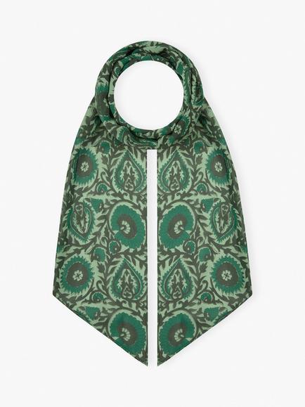 Brora Silk Neck Tie, Mallard, Mallard