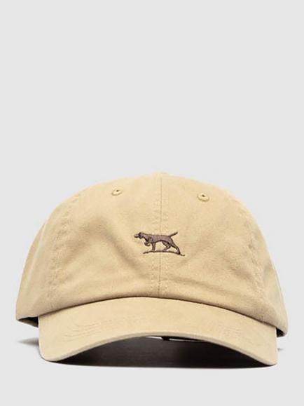 Rodd & Gunn Gunn Pure Cotton Pointer Dog Baseball Cap, Khaki Mocha, Khaki Mocha