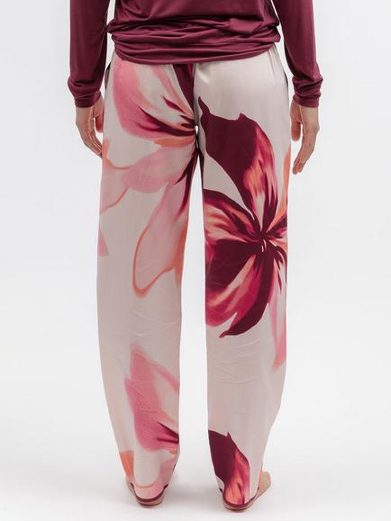Cyberjammies Floral Cotton Blend Pyjama Bottoms, Peach - view 2, Peach