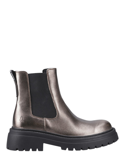 Hush Puppies Rose Leather Chelsea Boots, Bronze, Bronze