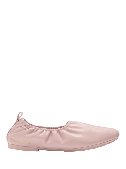 Fitflop x Pantone Delicato Poise Leather Ballerina Pumps, Misty Rose, Misty Rose