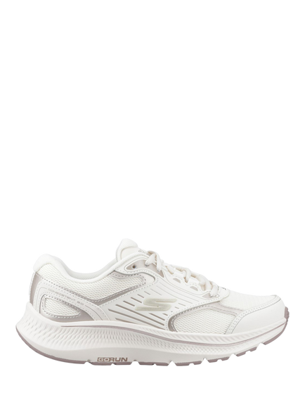 Skechers GO RUN Consistent 2.0 Lace-Up Mesh Trainers, Natural, Natural