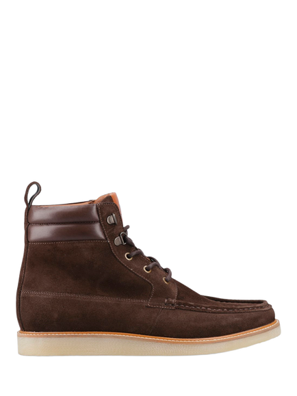 Sperry Newark Suede Lace Up Ankle Boots, Brown, Brown