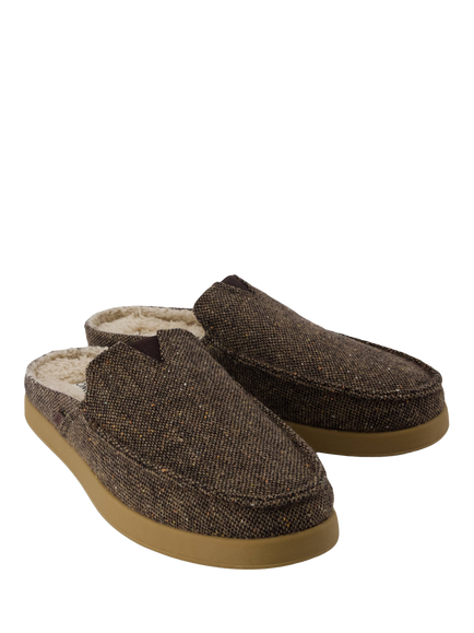 TOMS Alonso Mule Slippers, Chocolate Brown - view 2, Chocolate Brown