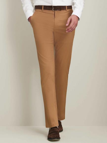 Charles Tyrwhitt Cotton Rich Trousers, Camel, Camel