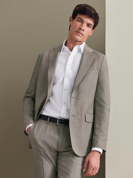 Charles Tyrwhitt Slim Fit Italian Wool Suit Jacket, Taupe