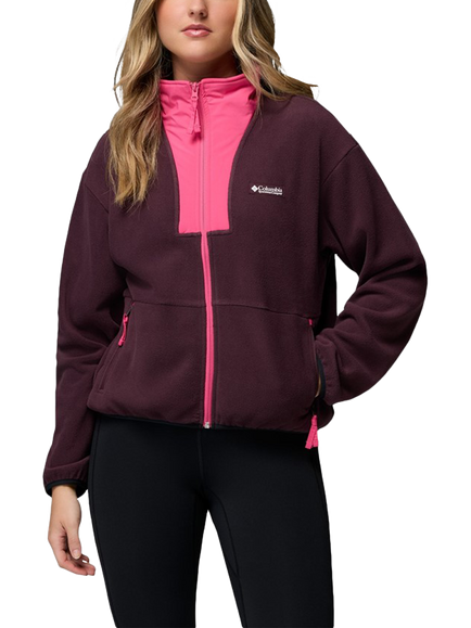 Columbia Sequoia Grove II Full Zip Fleece Jacket, Pink