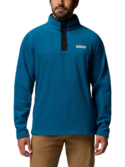 Columbia Steens Mountain II Half Snap Fleece Top, Phoenix Blue, Phoenix Blue