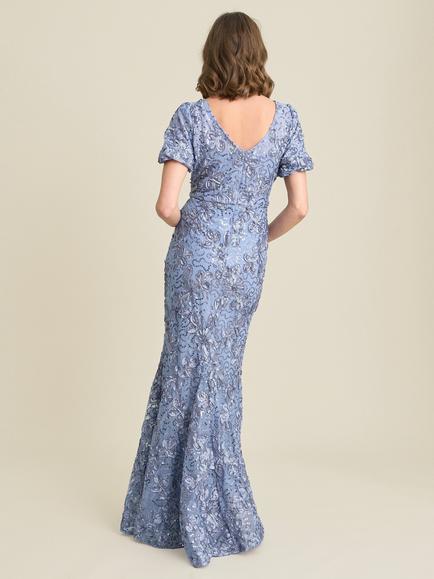 Gina Bacconi Mimmi Sequin Maxi Dress, Perri - view 2, Perri