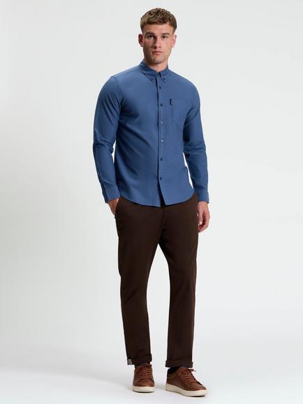 Ben Sherman Signature Slim Fit Chinos, Cocoa - view 2, Cocoa