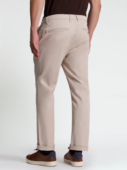 Ben Sherman Slim Fit Signature Cotton Rich Trousers, Putty - view 2, Putty