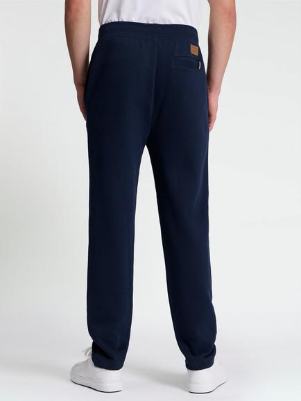 Ben Sherman Slim Cotton Blend Trousers - view 2, Dark Navy